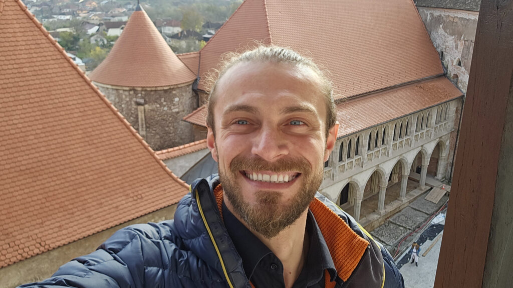 Adrian at Corvin Castle